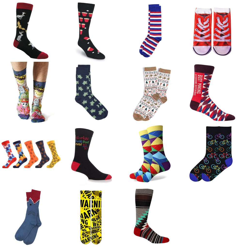 crazy mens socks